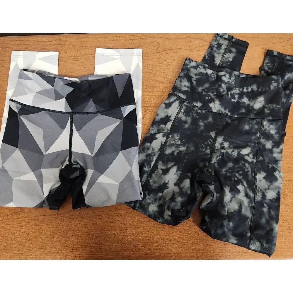 American Eagle/Fila XS SET OF 2 leggings. 1-American Eagle Outfitters XS LONG Wo